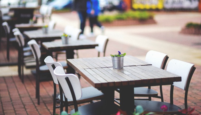 Wobbly tables and chairs