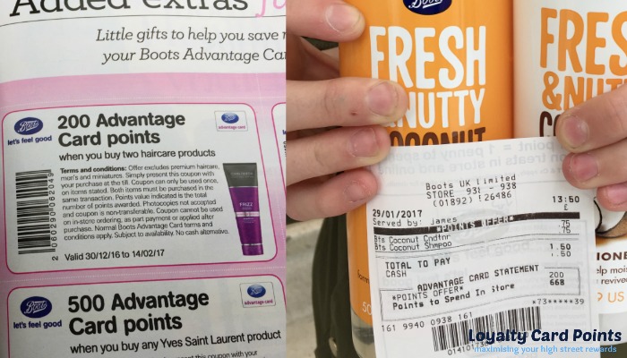 Boots Advantage Card Hack Get Paid to Buy Shampoo Loyalty Card Points