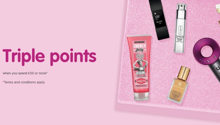 Triple Points Weekend at Boots