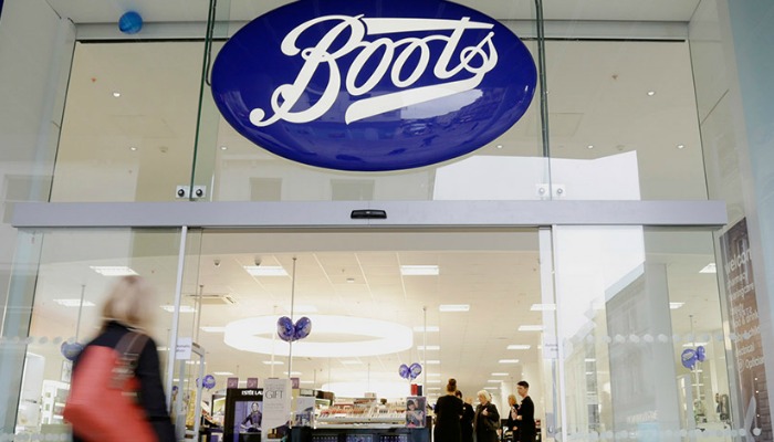 Boots shop front
